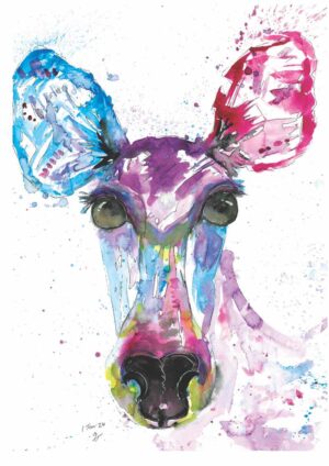 Marloth Kudu A3 Watercolour Print